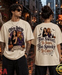 Daphne x Olivia Sour & Sweet Halloween 3D Shirt, Trending Music 3D Tee Daphne X Olivia Sour Sweet Halloween 3D Shirt