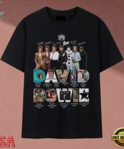 David Bowie Eras Albums Discography Vintage Graphic T Shirt, Music 2D Graphic Tee David Bowie Eras Albums Discography Vintage Graphic T Shirt