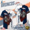 Denver Broncos NFL Game Day Grateful Dead Baseball Jersey Shirt, NFL Baseball Shirt Denver Broncos Nfl Game Day Grateful Dead Baseball Jersey Shirt