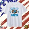 Detroit Lions four time NFL champions one pride T Shirt, Trendy 2D Print Shirt Detroit Lions Four Time Nfl Champions One Pride T Shirt