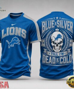 Detroit Lions NFL Till I’m Dead Forever Skull Fan Pride 3D Shirt, Sports Fans 3D Shirt Detroit Lions Nfl Till I M Dead Forever Skull Fan Pride 3D Shirt