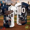 Detroit Tigers 2026 MLB Eagle America Personalized Baseball Jersey , MLB Team Baseball Jersey Detroit Tigers 2026 Mlb Eagle America Personalized Baseball Jersey