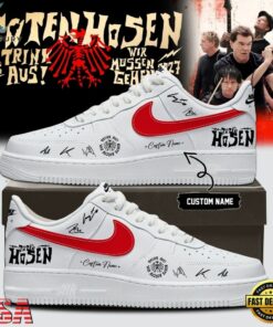 Die Toten Hosen Trink Aus Wir Müssen Gehen Tour 2026 27 White Air Force 1 Shoes