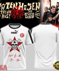 Die Toten Hosen Trink Aus Wir Müssen Gehen Tour 2026 27 White T Shirt , Music Fans Shirt Die Toten Hosen Trink Aus Wir Mussen Gehen Tour 2026 27 White T Shirt