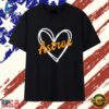 Distressed Houston Astros heart MLB baseball T Shirt, Trendy 2D Print Shirt Distressed Houston Astros Heart Mlb Baseball T Shirt