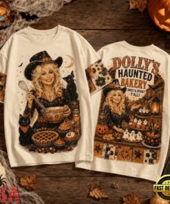 Dolly Parton, Dolly's Haunted Bakery 3D Shirt, Trending Music 3D Tee Dolly Parton Dolly S Haunted Bakery 3D Shirt