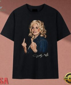 Dolly Parton Middle Finger Vintage Retro Graphic T Shirt, Music 2D Graphic Tee Dolly Parton Middle Finger Vintage Retro Graphic T Shirt