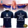 Dolly Parton The Queen of Country x Dallas Cowboys T Shirt, Trending Music 3D Tee Dolly Parton The Queen OF Country X Dallas Cowboys T Shirt