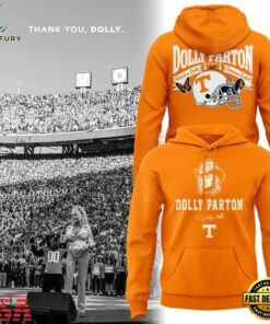 Dolly Parton The Queen of Country x Tennessee Football Hoodie, Trending Music 3D Tee Dolly Parton The Queen OF Country X Tennessee Football Hoodie