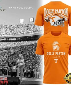 Dolly Parton The Queen of Country x Tennessee Football T Shirt, Trending Music 3D Tee Dolly Parton The Queen OF Country X Tennessee Football T Shirt