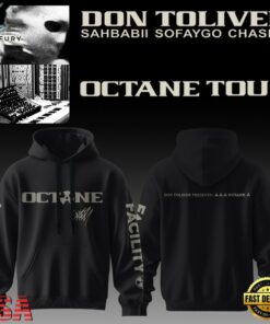 Don Toliver Octane Tour Signature 2026 Hoodie, Trending Music 3D Tee Don Toliver Octane Tour Signature 2026 Hoodie