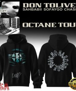 Don Toliver Octane Tour Signed 2026 Black Hoodie, Trending Music 3D Tee Don Toliver Octane Tour Signed 2026 Black Hoodie