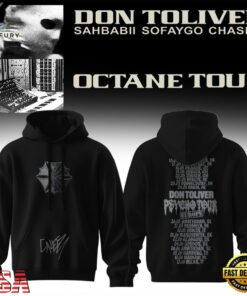 Don Toliver Octane Tour Signed 2026 Schedule Hoodie, Trending Music 3D Tee Don Toliver Octane Tour Signed 2026 Schedule Hoodie