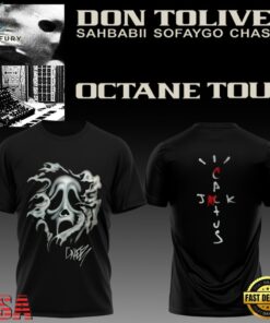 Don Toliver Octane Tour Signed 2026 Special New T Shirt, Trending Music 3D Tee Don Toliver Octane Tour Signed 2026 Special New T Shirt
