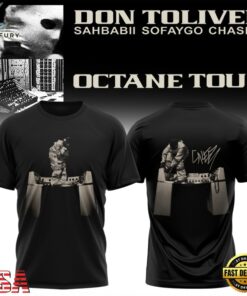 Don Toliver Octane Tour Signed 2026 T Shirt, Trending Music 3D Tee Don Toliver Octane Tour Signed 2026 T Shirt