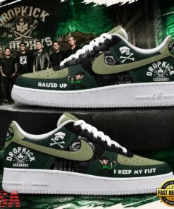 Dropkick Murphys I Keel My Fist Raised Air Force 1 Shoes, Music Lover AF1 Shoes Dropkick Murphys I Keel MY Fist Raised Air Force 1 Shoes