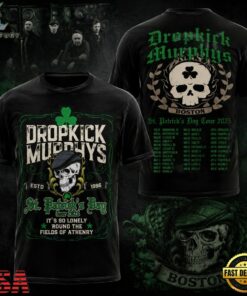 Dropkick Murphys St. Patrick’s Day It’s So Lonely T Shirt , Trending Music 3D Tee Dropkick Murphys ST Patrick S Day IT S SO Lonely T Shirt