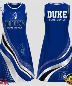 Duke Blue Devils NCAA Team Pride Women's Sleeveless Dress, NCAA Women Summer Dress Duke Blue Devils Ncaa Team Pride Women S Sleeveless Dress