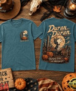 Duran Duran Pumpkin Cowboy Spooky Season 3D Shirt, Trending Music 3D Tee Duran Duran Pumpkin Cowboy Spooky Season 3D Shirt