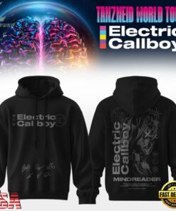 Electric Callboy Tanzneid World Tour 2026 Signed Hoodie, Trending Music 3D Tee Electric Callboy Tanzneid World Tour 2026 Signed Hoodie