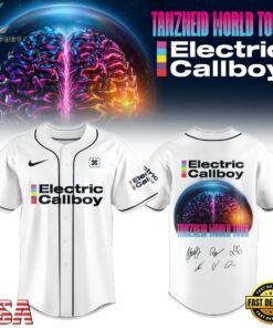 Electric Callboy Tanzneid World Tour 2026 Special New Baseball Jersey, Music Artist Baseball Jersey Electric Callboy Tanzneid World Tour 2026 Special New Baseball Jersey