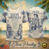 Elvis Presley Coastal Palm Vintage Guitar 2026 3D Shirt , Trending Music 3D Tee Elvis Presley Coastal Palm Vintage Guitar 2026 3D Shirt