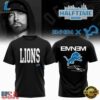 Eminem x Detroit Lions Signature Limited Edition 3D Shirt , Trending Music 3D Tee Eminem X Detroit Lions Signature Limited Edition 3D Shirt