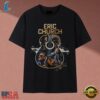 Eric Church Country Music Guitar Photo Collage Graphic T Shirt, Music 2D Graphic Tee Eric Church Country Music Guitar Photo Collage Graphic T Shirt