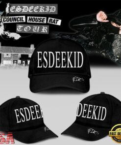 EsDeeKid Council House Rat Tour 2026 Classic Cap , Music Lover Baseball Cap Esdeekid Council House Rat Tour 2026 Classic Cap
