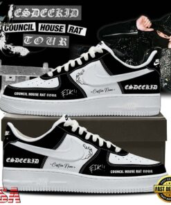 EsDeeKid Council House Rat Tour 2026 Personalized Air Force 1 Shoes Sneaker