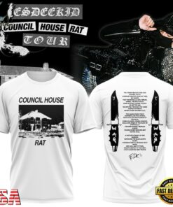 EsDeeKid Council House Rat Tour 2026 Schedule T Shirt , Music Design T Shirt Esdeekid Council House Rat Tour 2026 Schedule T Shirt