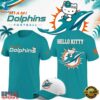 Exclusive Miami Dolphins x Hello Kitty 2026 Blue T Shirt , Music Design T Shirt Exclusive Miami Dolphins X Hello Kitty 2026 Blue T Shirt