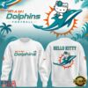 Exclusive Miami Dolphins x Hello Kitty 2026 White Sweatshirt , Music Design T Shirt Exclusive Miami Dolphins X Hello Kitty 2026 White Sweatshirt