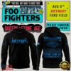 Exclusive Version Detroit Lions x Foo Fighters 2026 Black Hoodie , Music Design T Shirt Exclusive Version Detroit Lions X Foo Fighters 2026 Black Hoodie