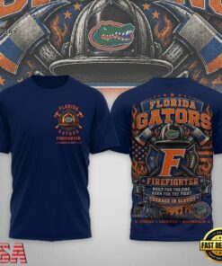 Florida Gators 2026 NCAA Firefighter Built for the Fire 3D Shirt , NCAA 3D Graphic Tee Florida Gators 2026 Ncaa Firefighter Built For The Fire 3D Shirt