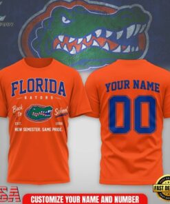 Florida Gators NCAA Campus Pride Back to School 2026 Personalized 3D Shirt , NCAA 3D Graphic Tee Florida Gators Ncaa Campus Pride Back TO School 2026 Personalized 3D Shirt