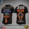 Florida Gators NCAA Jesus Won New Design 3D Shirt , NCAA 3D Graphic Tee 2 Florida Gators NCAA Jesus Won New Design 3D Shirt , NCAA 3D Graphic Tee Florida Gators Ncaa Jesus Won New Design 3D Shirt