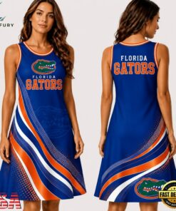 Florida Gators NCAA Team Pride Women's Sleeveless Dress, NCAA Women Summer Dress Florida Gators Ncaa Team Pride Women S Sleeveless Dress