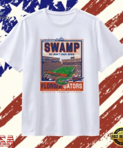 Florida Gators welcome to the swamp stadium Gainesville T Shirt , Trendy 2D Print Shirt Florida Gators Welcome TO The Swamp Stadium Gainesville T Shirt