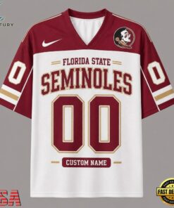 Florida State Seminoles NCAA College Team Pride Personalized Football jersey, NCAA Team Football Jersey Florida State Seminoles Ncaa College Team Pride Personalized Football Jersey