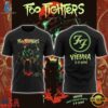 Foo Fighters Take Cover Tour 2026 Black 3D Shirt , Music Design T Shirt Foo Fighters Take Cover Tour 2026 Black 3D Shirt