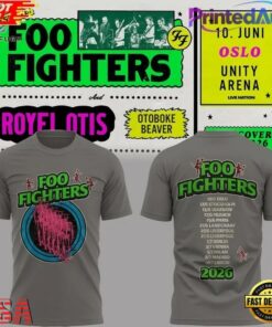 Foo Fighters Take Cover Tour 2026 Limited Edition T Shirt , Music Design T Shirt Foo Fighters Take Cover Tour 2026 Limited Edition T Shirt