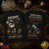 Friday the 13th Camp Crystal Lake Energy Saving Mode Horror Graphic 3D Shirt , Music Fans Shirt Friday The 13th Camp Crystal Lake Energy Saving Mode Horror Graphic 3D Shirt