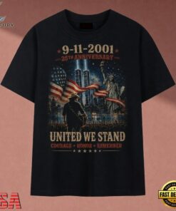 George Strait 911 25th Anniversary Courage Honor Remember Patriotic T Shirt, Music 2D Graphic Tee George Strait 911 25th Anniversary Courage Honor Remember Patriotic T Shirt