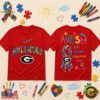 Georgia Bulldogs NCAA Autism Awareness Puzzle Ribbon T Shirt , NCAA 3D Graphic Tee 8 Georgia Bulldogs NCAA Autism Awareness Puzzle Ribbon T Shirt , NCAA 3D Graphic Tee Georgia Bulldogs Ncaa Autism Awareness Puzzle Ribbon T Shirt