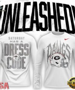 Georgia Bulldogs Whiteout Dawgs 2026 Long Sleeve Shirt , Viral 3D Graphic Tee Georgia Bulldogs Whiteout Dawgs 2026 Long Sleeve Shirt