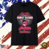 God First Family Second Then Cleveland Indians Baseball T Shirt, Trendy 2D Print Shirt God First Family Second Then Cleveland Indians Baseball T Shirt