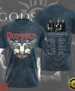 Godsmack Band Tour T Shirt , Music Fans Shirt Godsmack Band Tour T Shirt