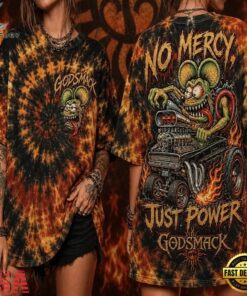 Godsmack No Mercy 3D AOP T Shirt , Music Fans Shirt Godsmack NO Mercy 3D Aop T Shirt
