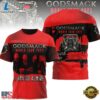 Godsmack World Tour 2025 Limited Edition 3D T Shirt , Music Fans Shirt Godsmack World Tour 2025 Limited Edition 3D T Shirt
